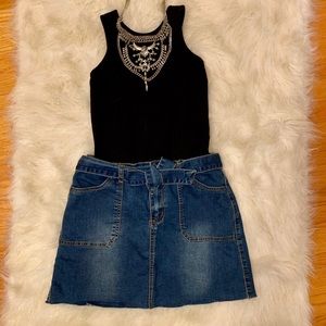 Denim Skirt
